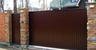 Купить откатные ворота консольные Пугачёв, цена от 2855 руб.